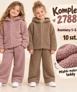 Komplety DZIECIĘCA ,size 1-5lat,Paczka 10szt,mix kolor