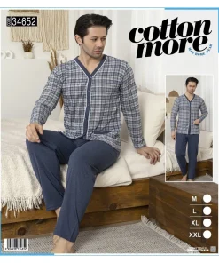 Piżamy MĘSKIE,size m-2xl,Paczka 12szt,1 kolor