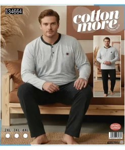 Piżamy MĘSKIE,size 2xl-4xl,Paczka 6szt,1 kolor
