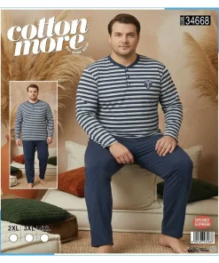Piżamy MĘSKIE,size 2xl-4xl,Paczka 6szt,1 kolor