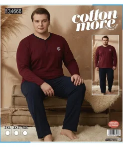 Piżamy MĘSKIE,size 2xl-4xl,Paczka 6szt,1 kolor