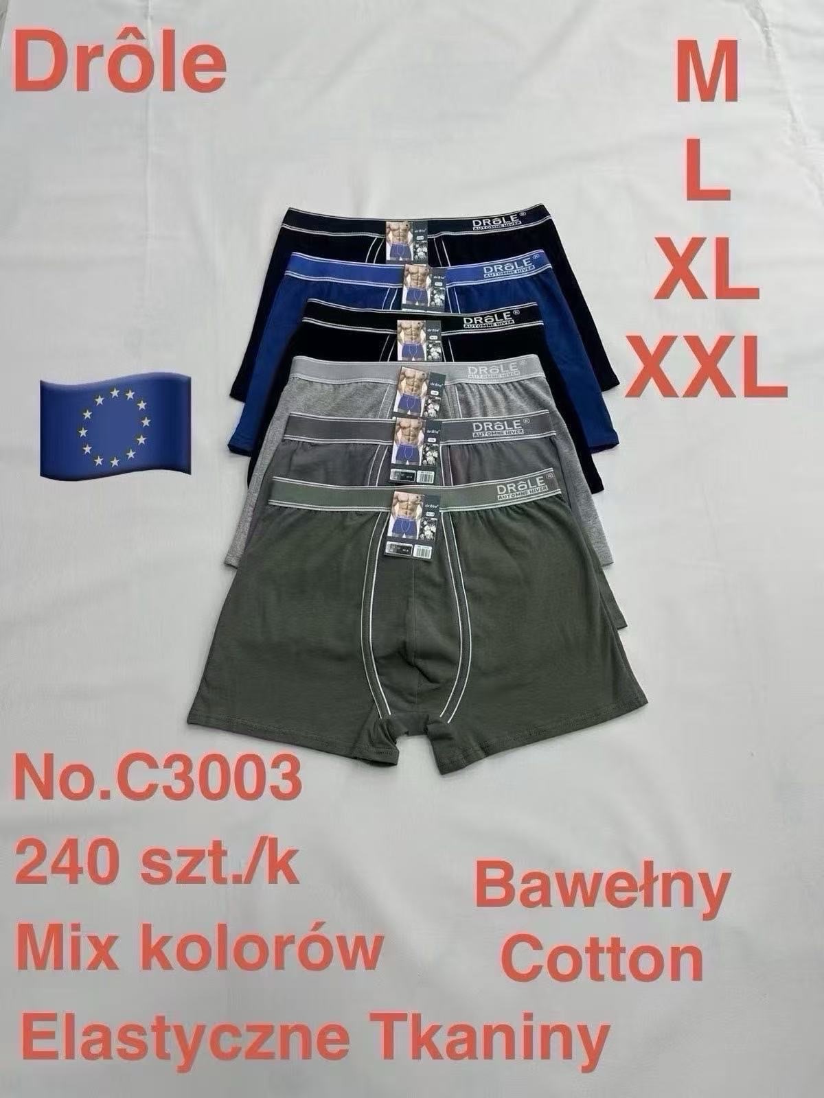 Bokserki MĘSKA size M-2XL,paczka 24szt,mix kolor