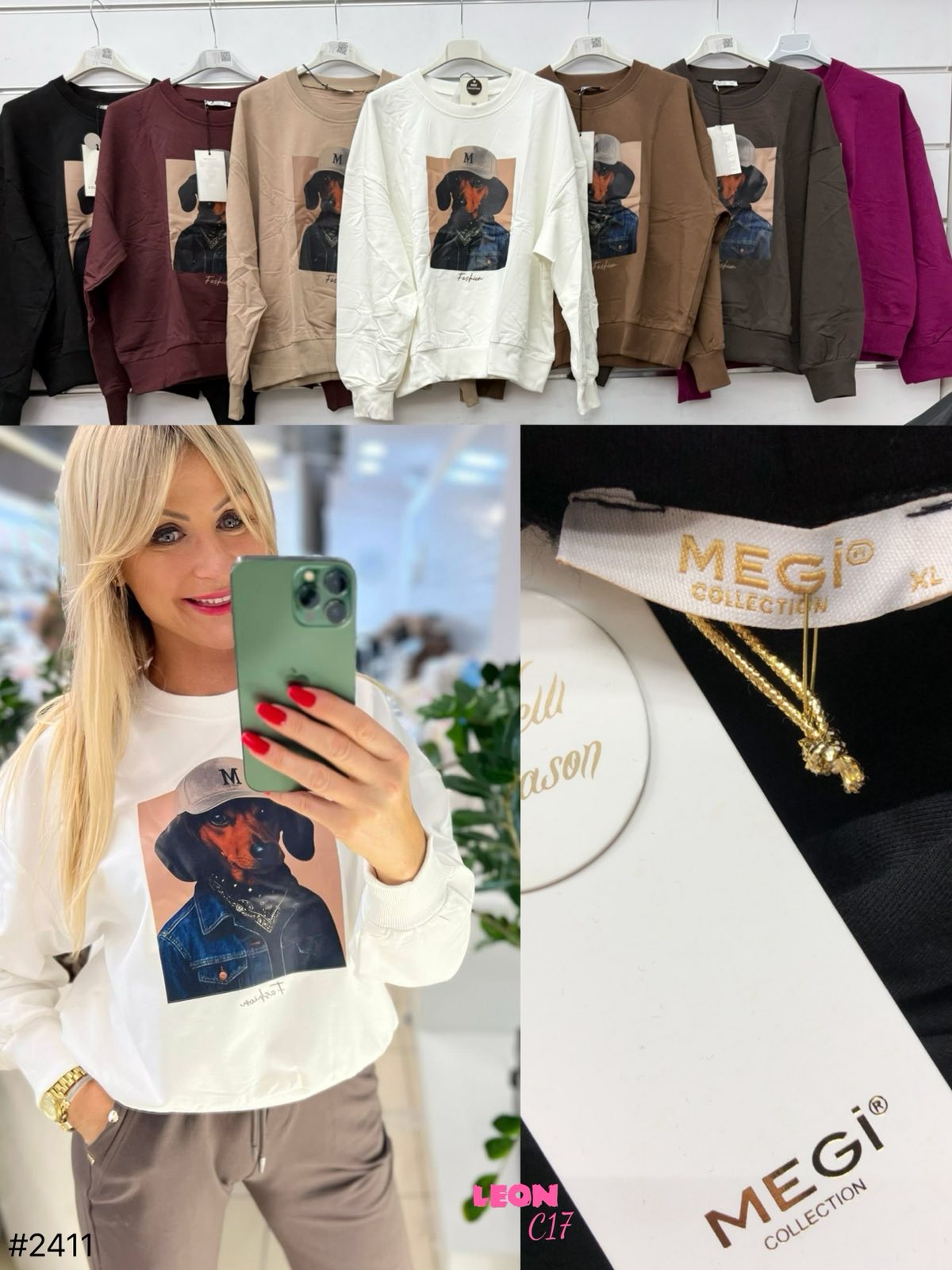 Bluzy  damskie ,size uni,paczka 10szt ,mix kolor