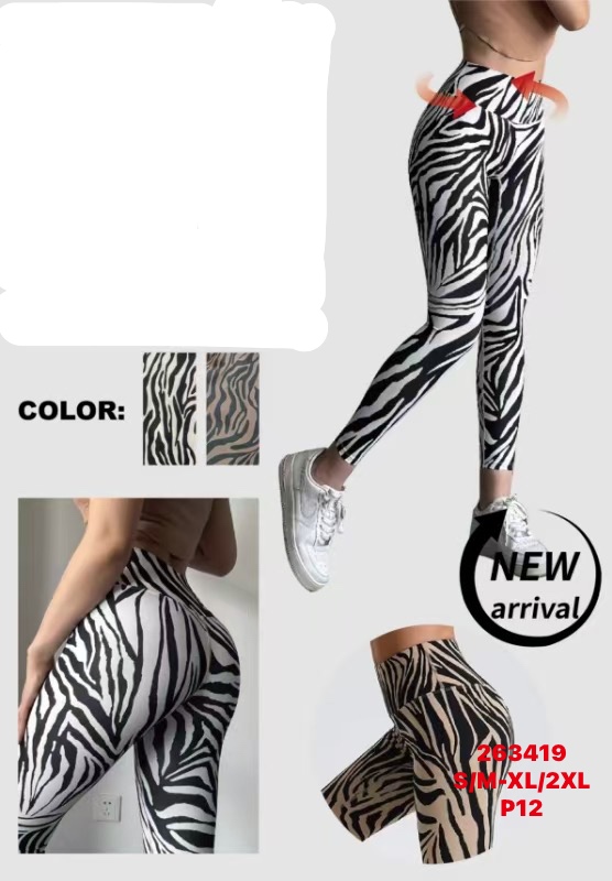 Legginsy Damskie , Size s/m-xl/2xl,paczka 12szt ,mix kolor