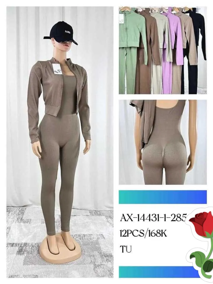 Komplety Damskie , Size uni,paczka 12szt ,mix kolor