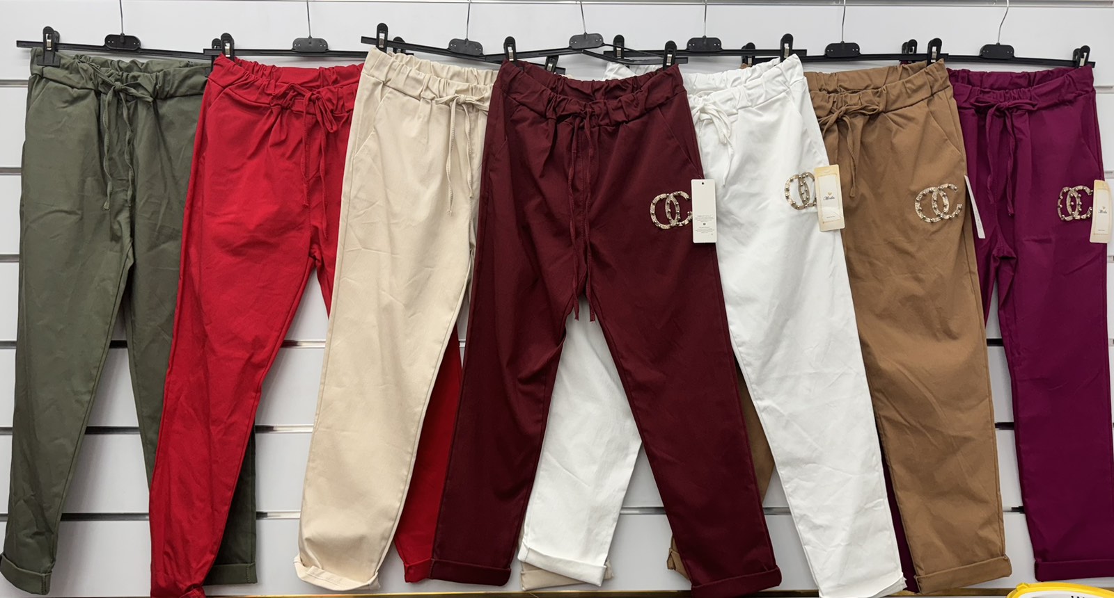 Spodnie damskie ,size uni,paczka 10szt ,mix kolor