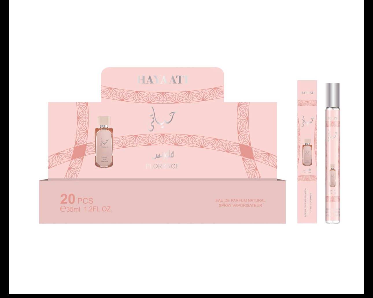 Perfumetki damskie 35ml, 20szt/Paczka