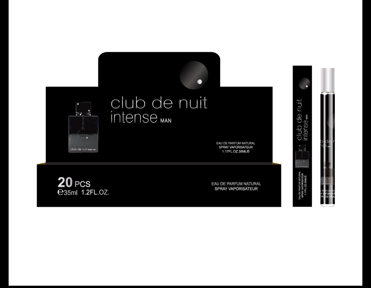 Perfumetki meskie 35ml, 20szt/Paczka