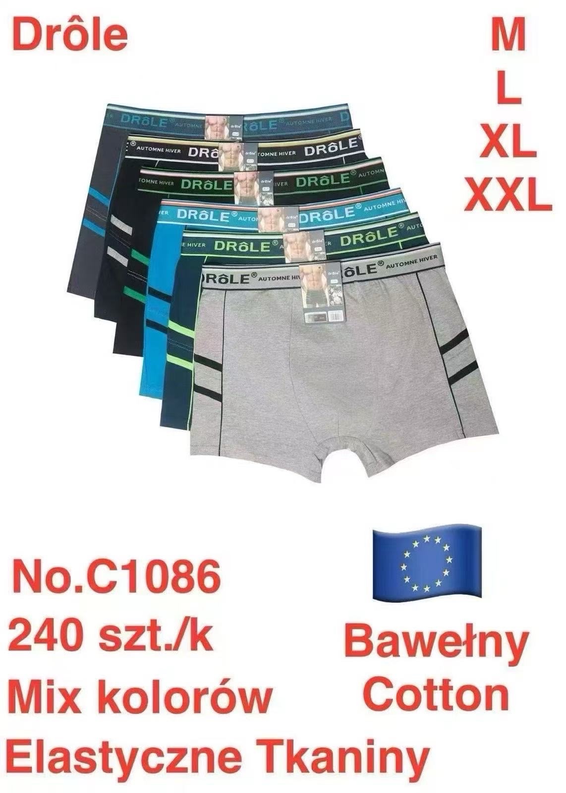 Bokserki MĘSKA size M-2XL,paczka 24szt,mix kolor