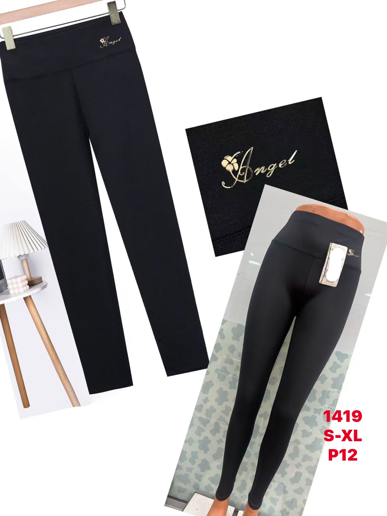 Legginsy Damskie , Size s-xl,paczka 12szt ,mix kolor