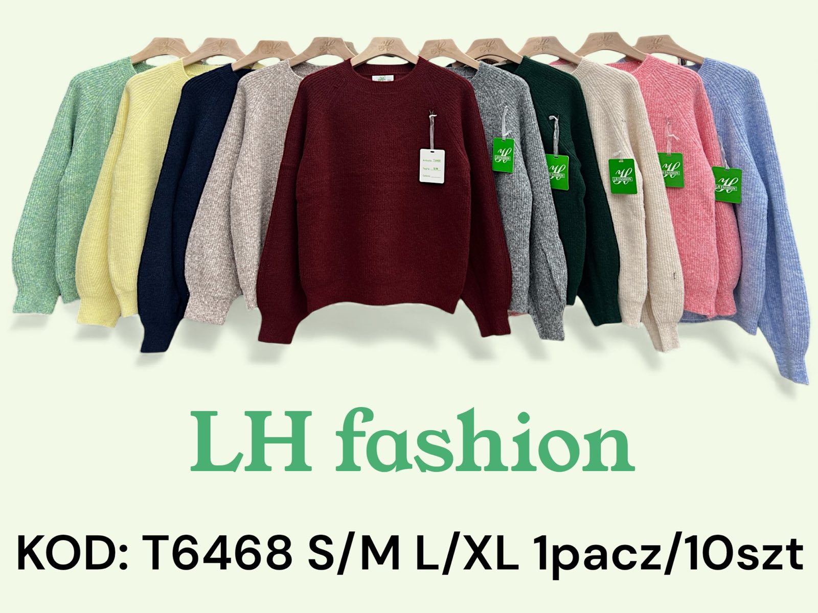 Swetry damskie ,size s-xl,paczka 10szt ,mix kolor