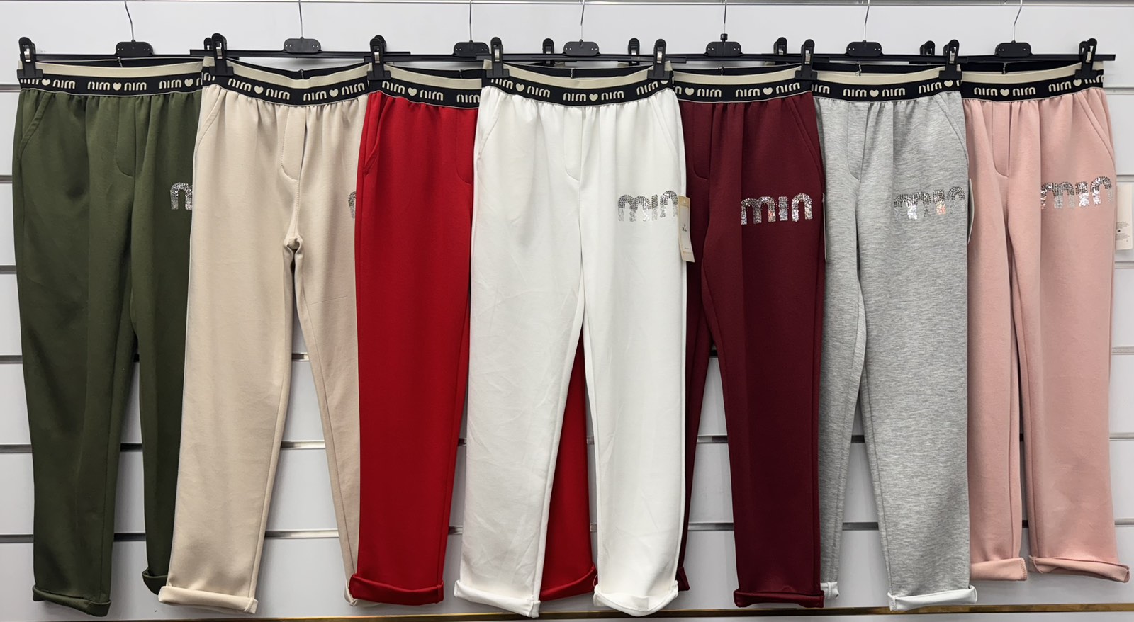 Spodnie damskie ,size uni,paczka 10szt ,mix kolor