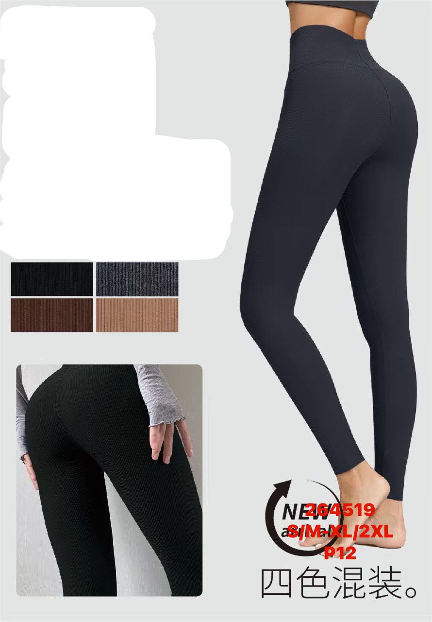 Legginsy Damskie , Size s/m-xl/2xl,paczka 12szt ,mix kolor