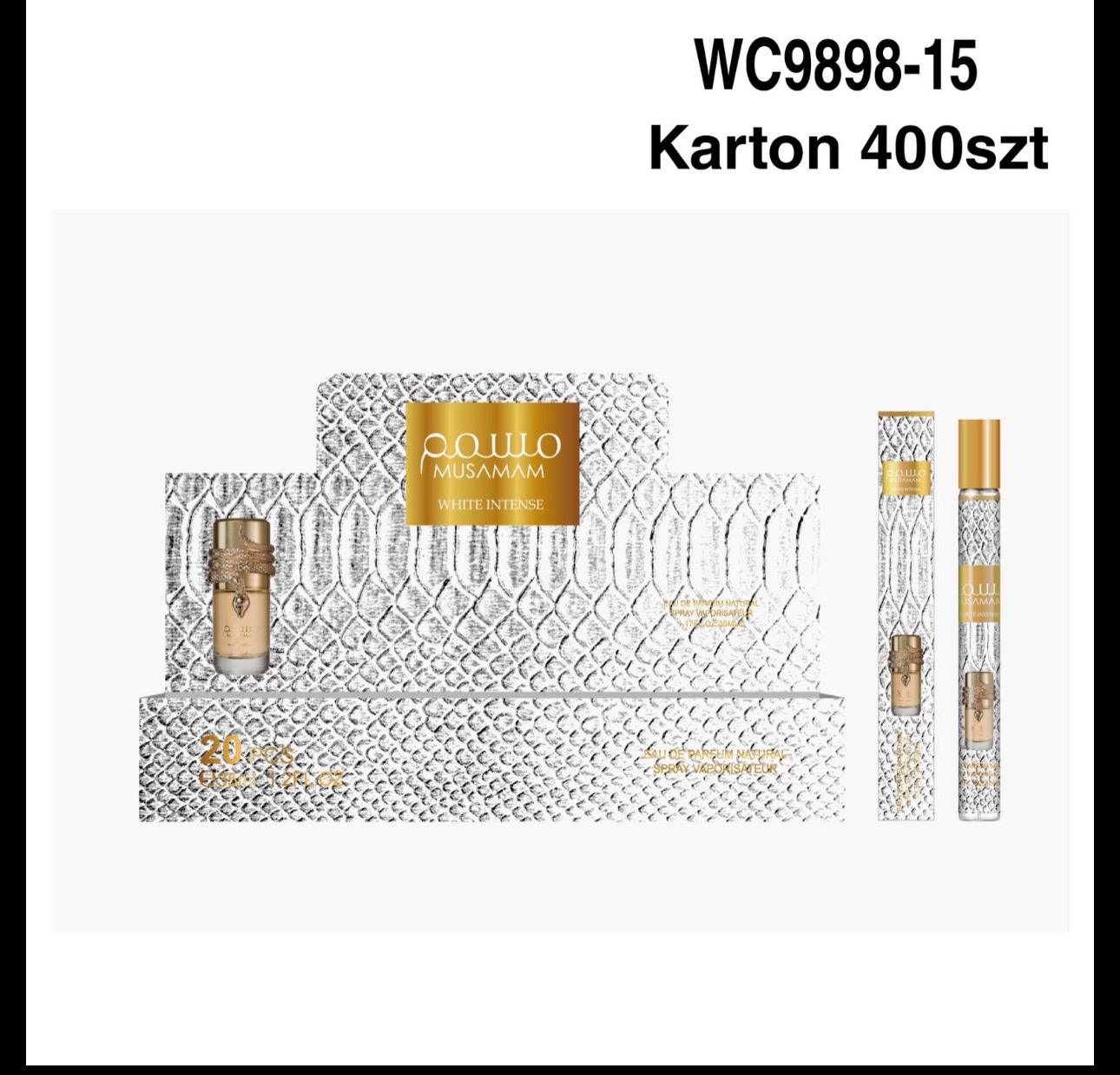 Perfumetki damskie 35ml , 20szt/Paczka