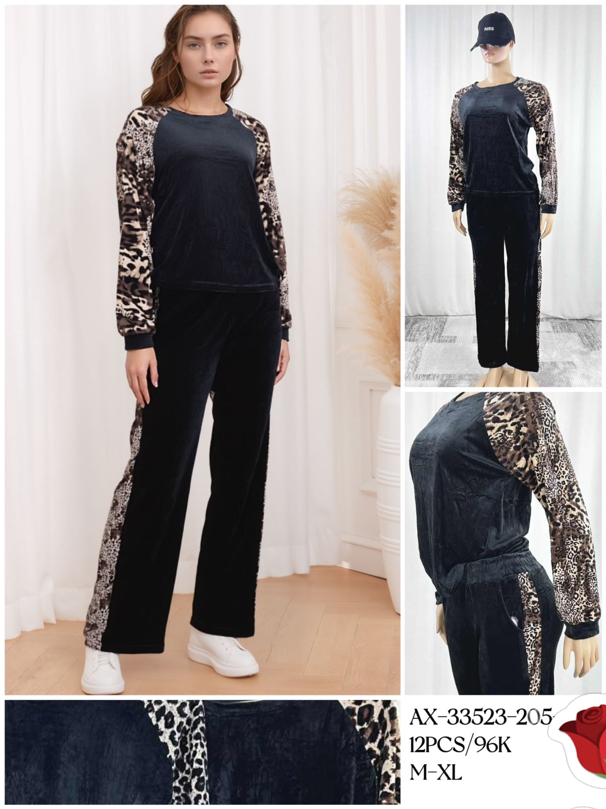 Komplety Damskie , Size m-xl,paczka 12szt ,mix kolor