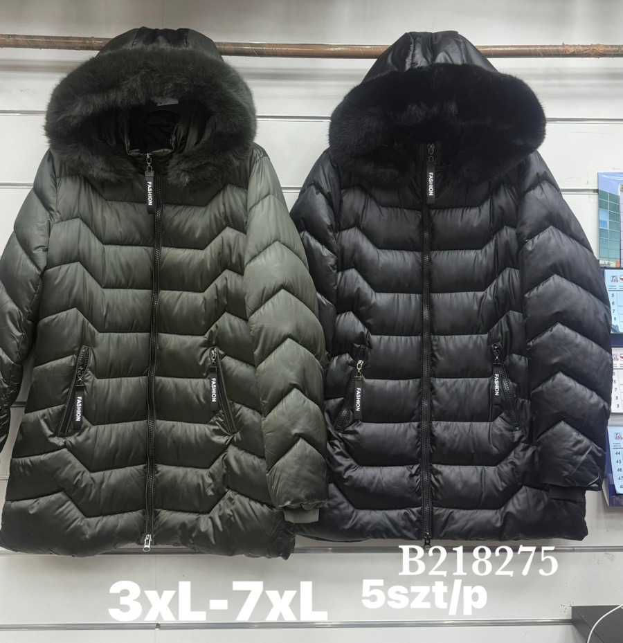 Kurtki Damskie , Size 3-7xl,paczka 5szt ,1kolor