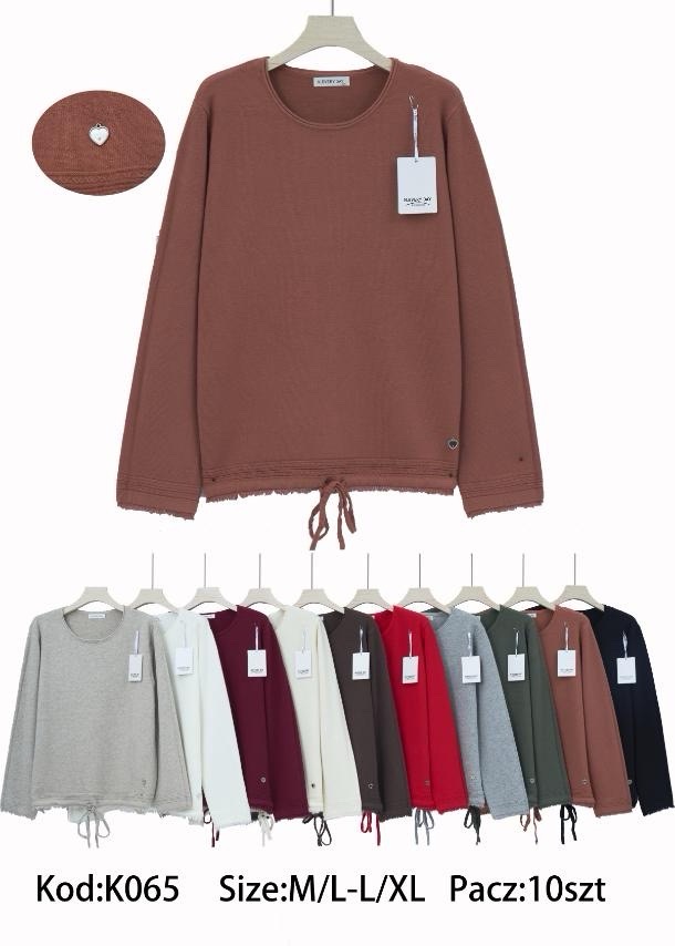Swetry damskie ,size m-xl,paczka 10szt ,mix kolor