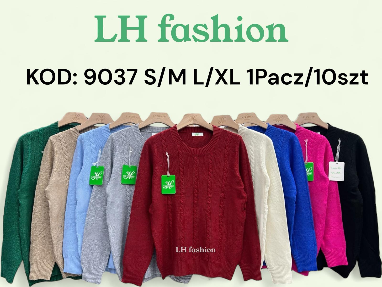 Swetry damskie ,size s-xl,paczka 10szt ,mix kolor