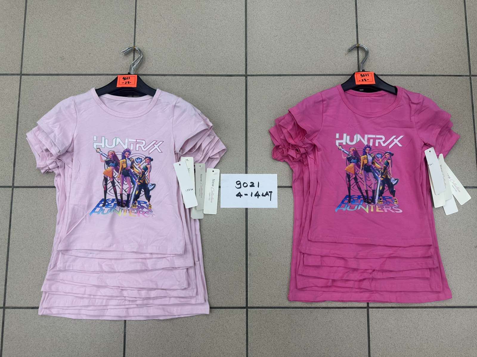 Bluzki DZIECIĘCA ,size 4-14 lat,paczka 6szt ,1kolor