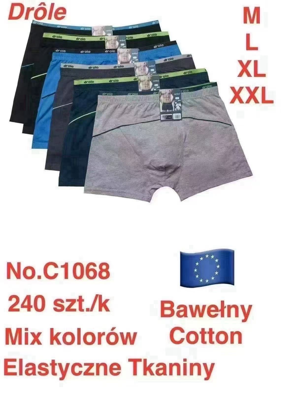 Bokserki MĘSKA size M-2XL,paczka 24szt,mix kolor