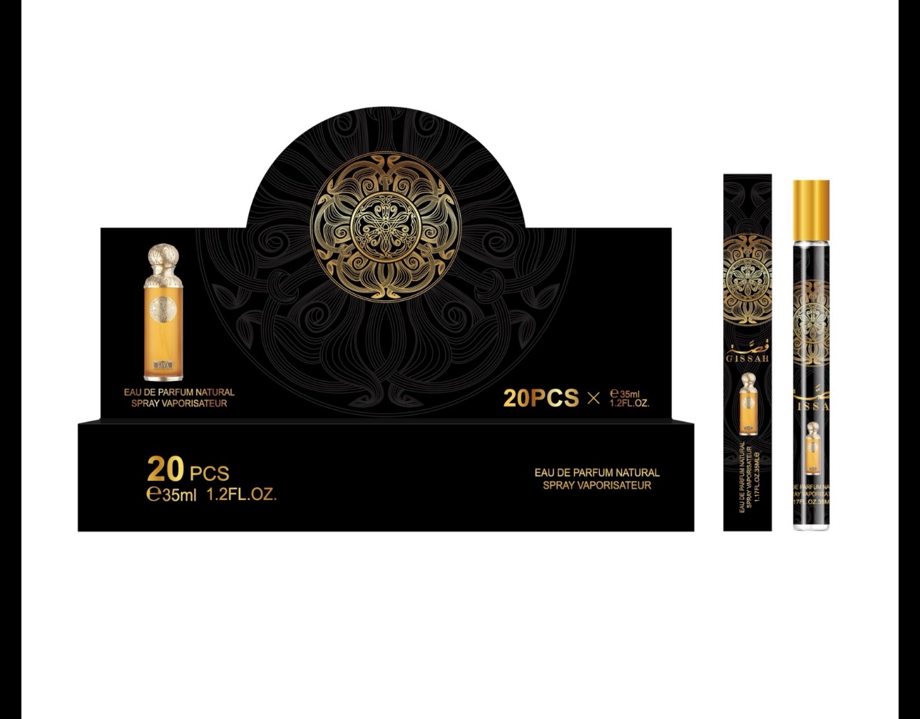 Perfumetki meskie 35ml, 20szt/Paczka