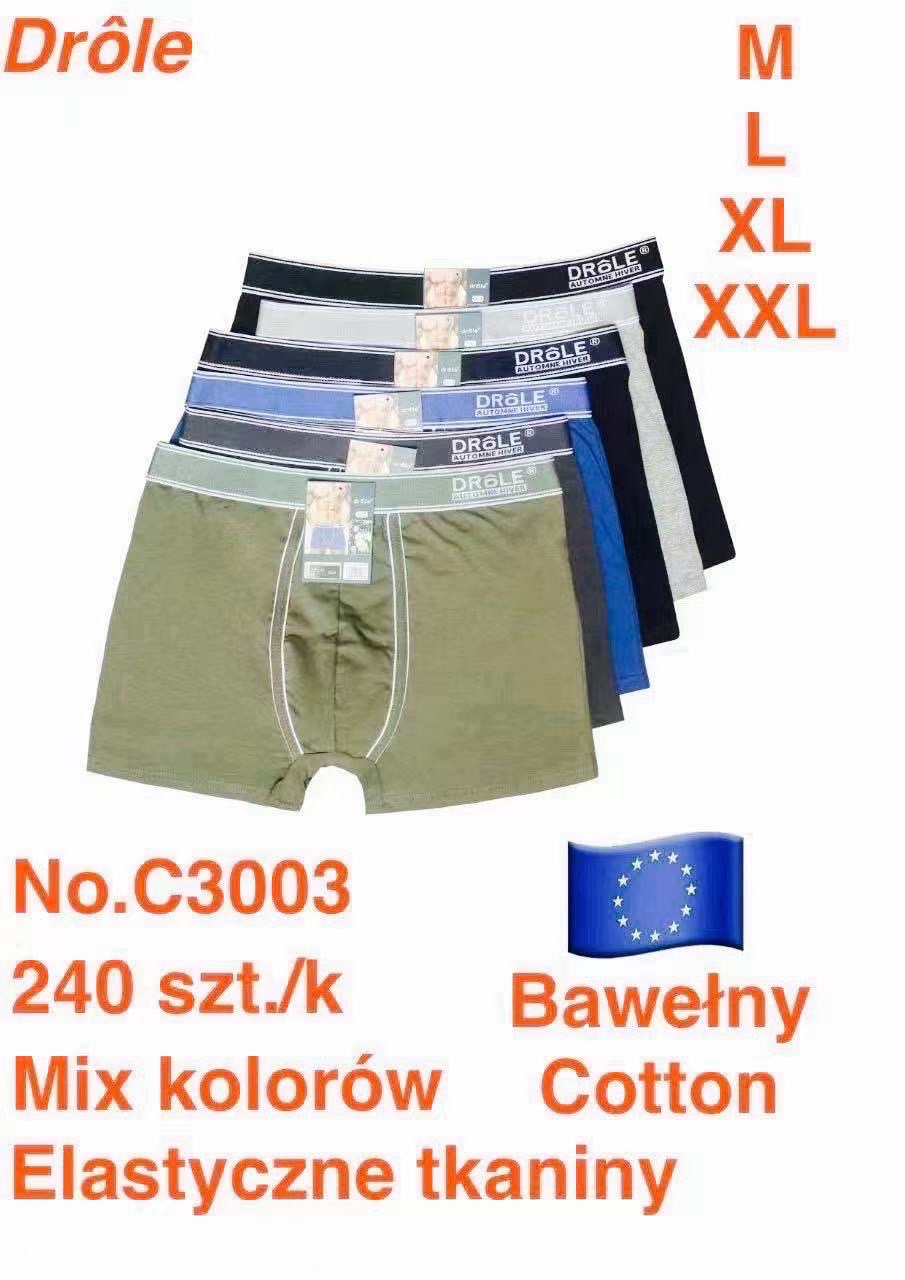Bokserki MĘSKA size M-2XL,paczka 24szt,mix kolor