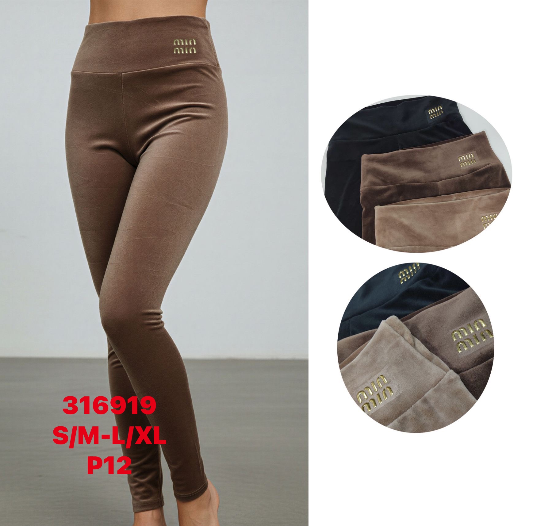 Legginsy Damskie , Size s/m-l/xl,paczka 12szt ,mix kolor