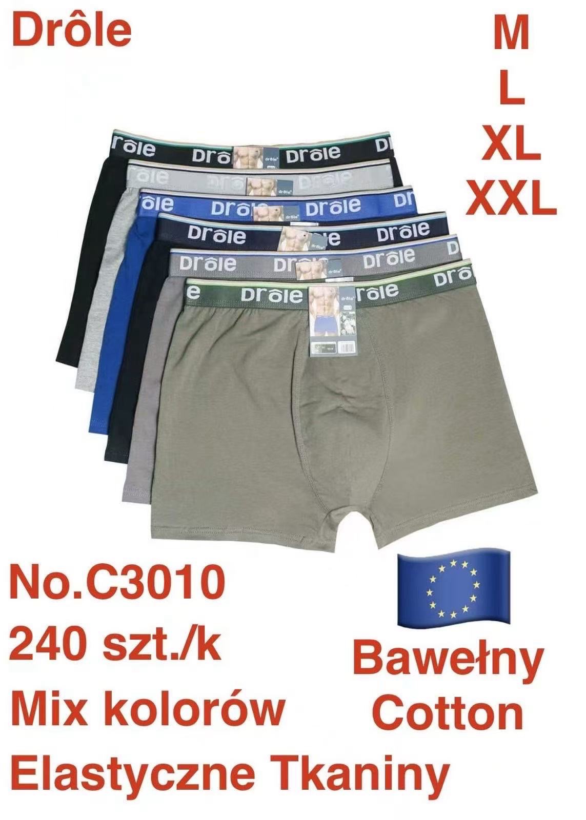 Bokserki MĘSKA size M-2XL,paczka 24szt,mix kolor