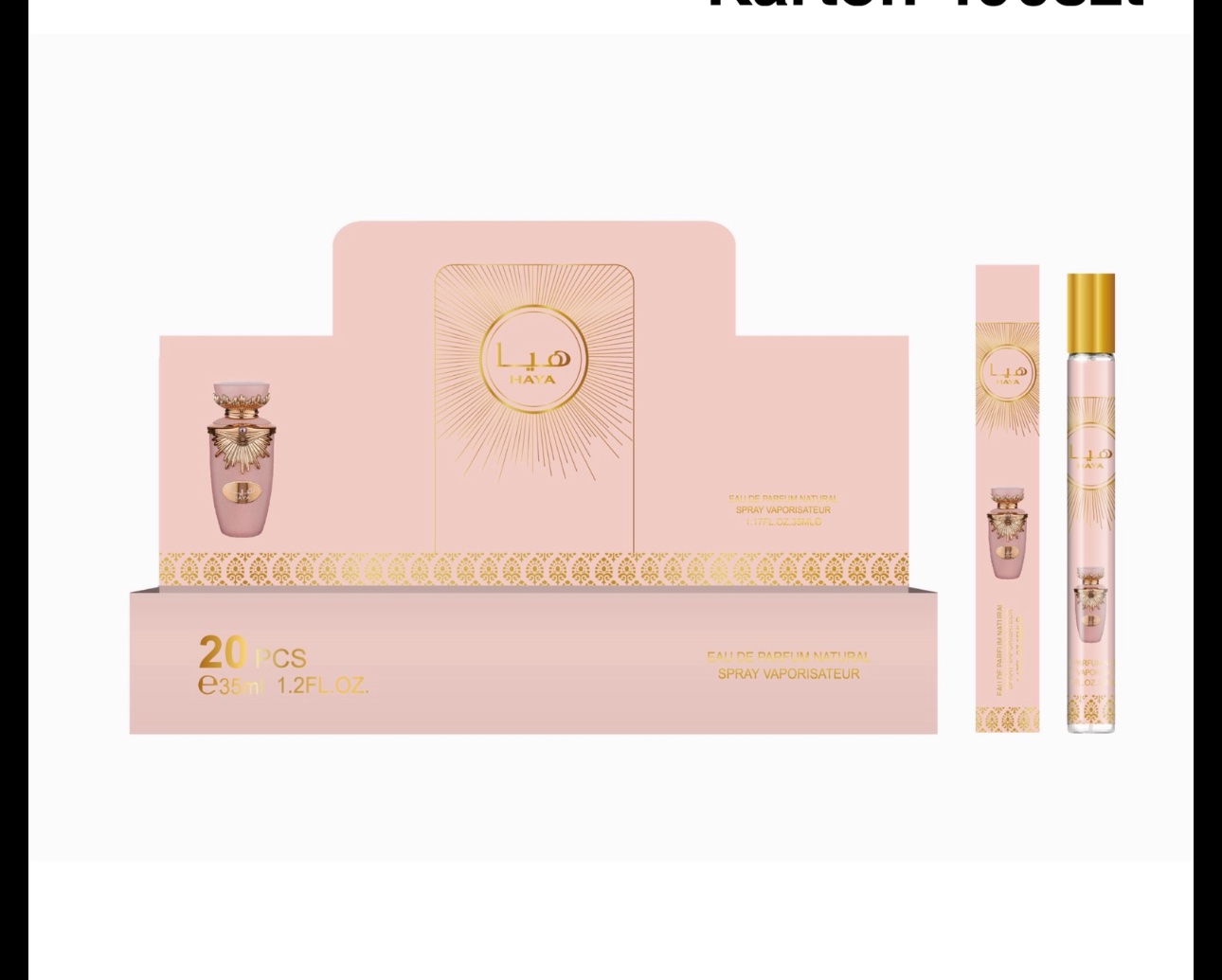 Perfumetki damskie 35ml , 20szt/Paczka