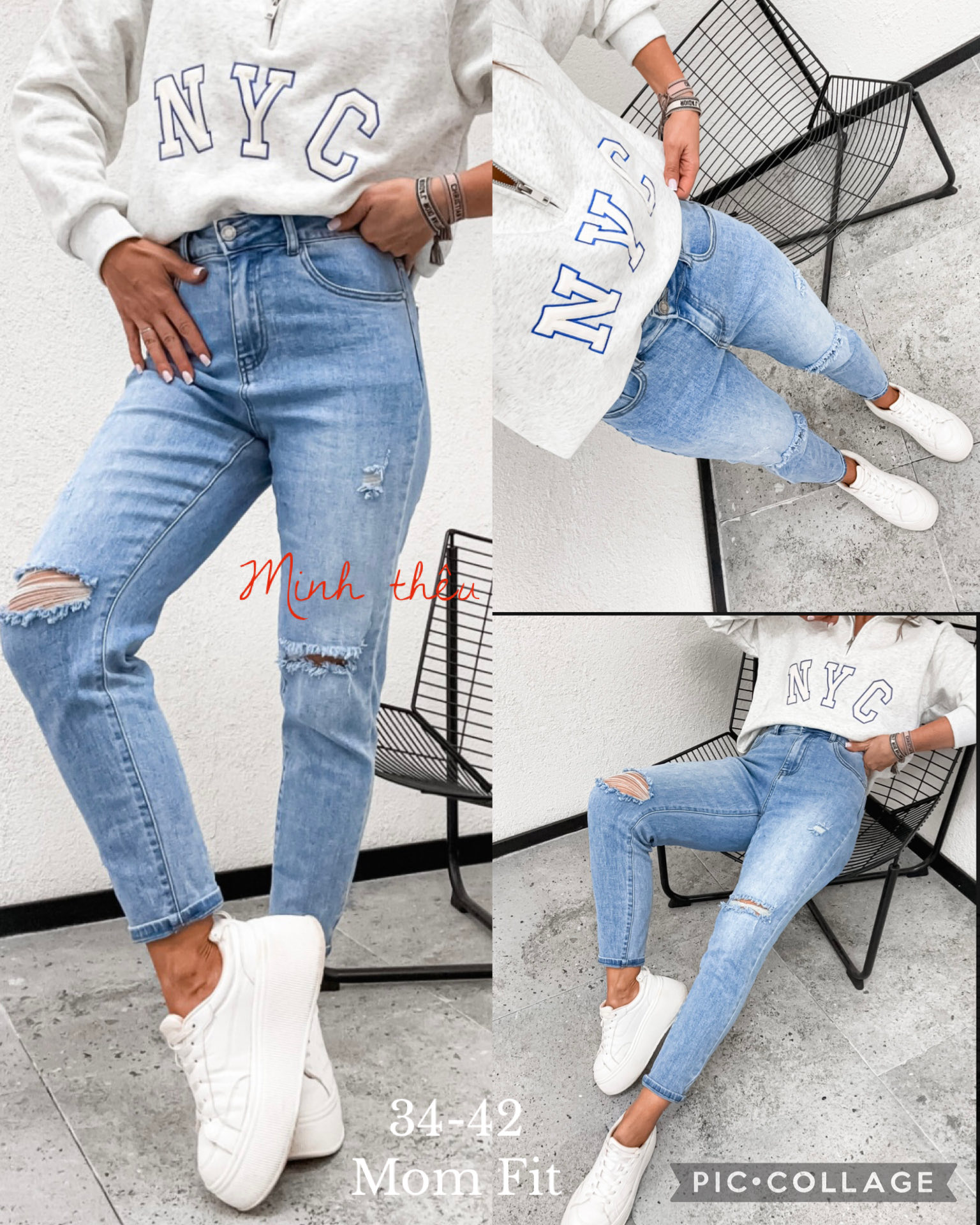 Jeansy Damskie , Size 32-42,paczka 10szt ,1kolor