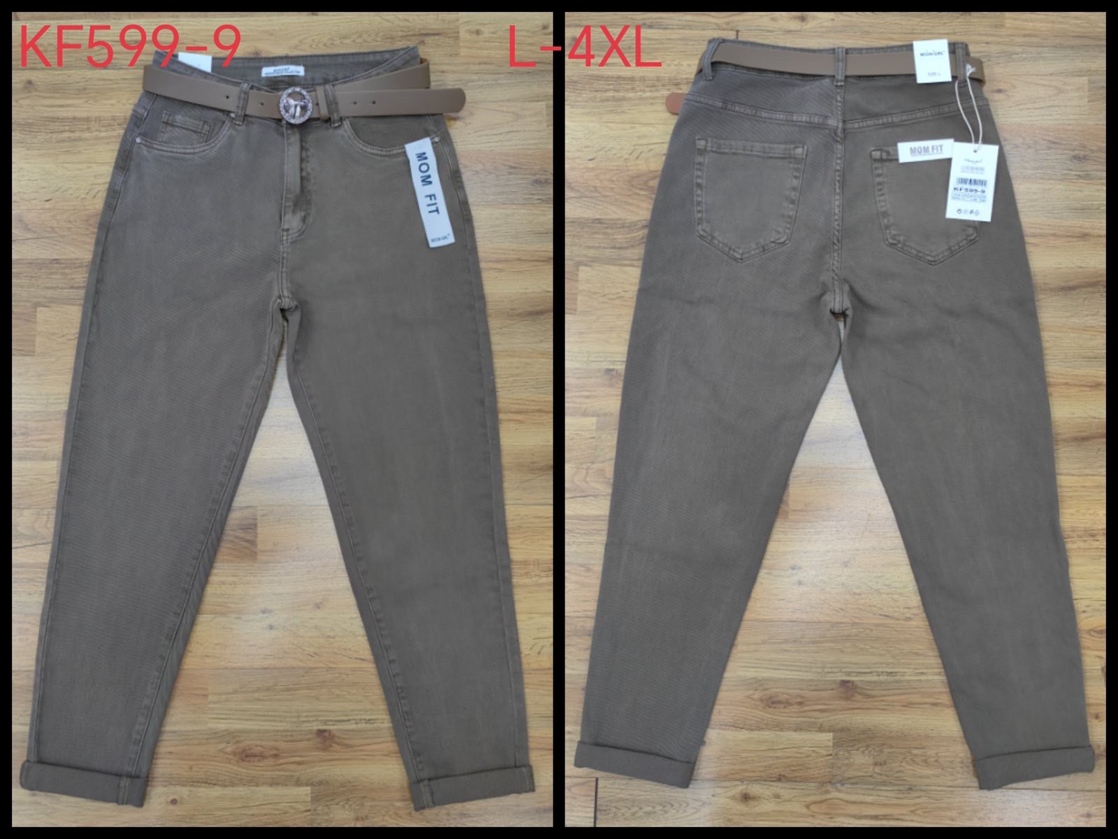 Jeansy Damskie , Size l-4xl,paczka 10szt ,1kolor