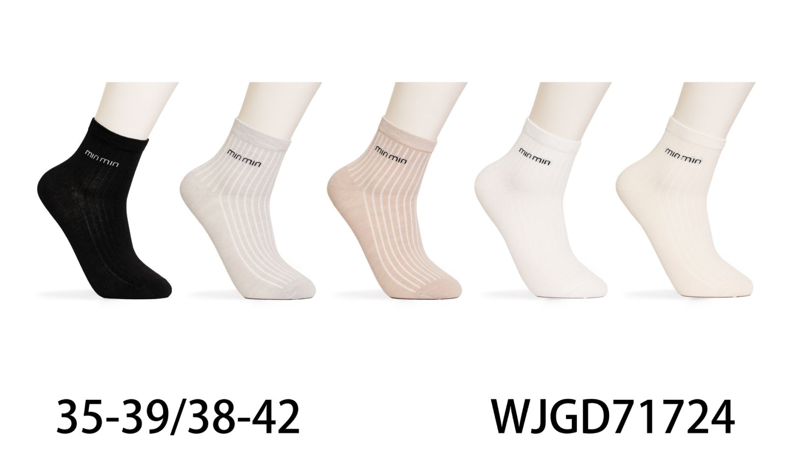 SKARPETY / STOPKI DAMSKIE .SIZE: 36-42, (40PAR/PACZKA) KOLOR JAK NA ZDZIĘCIU