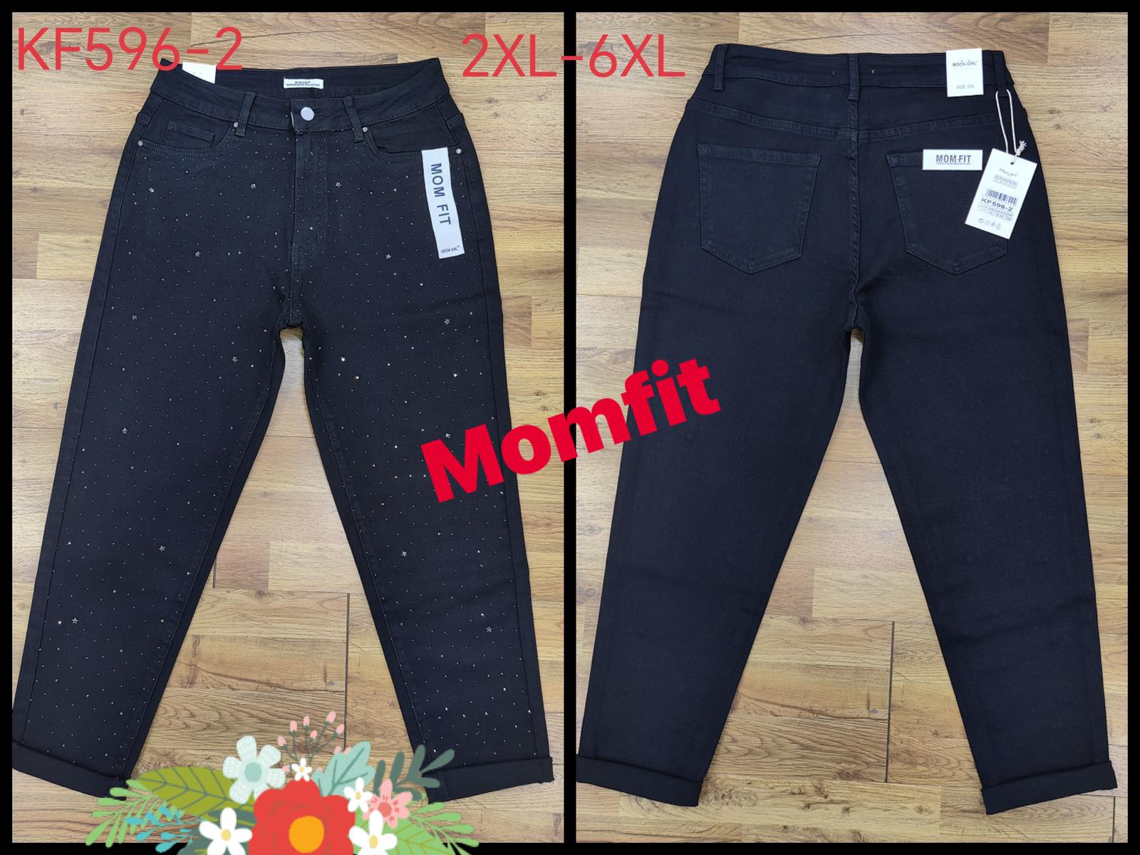 Jeansy Damskie , Size 2xl-6xl,paczka 10szt ,1kolor