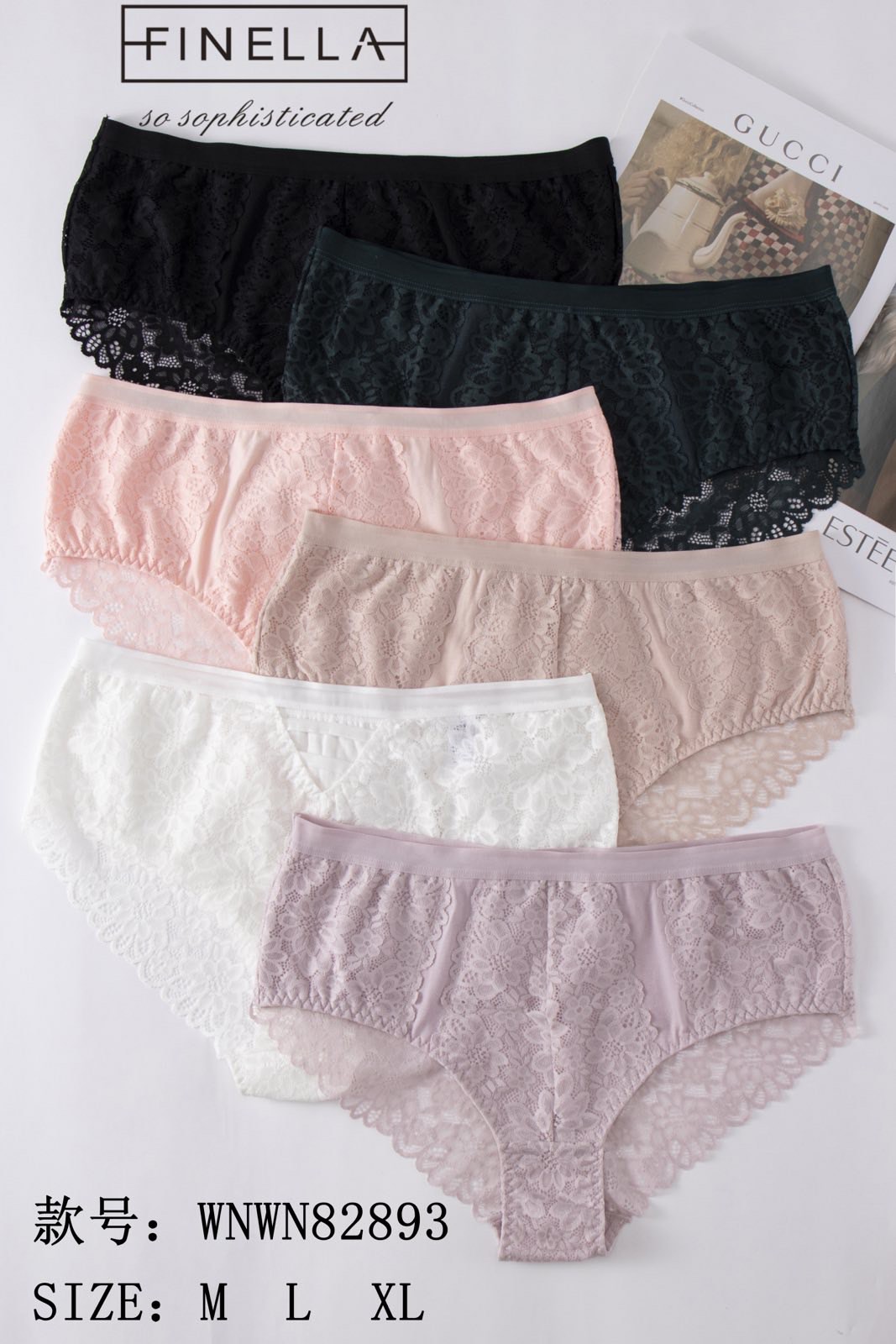 Majtki damskie , Size m-xl, paczka 24szt ,mix kolor