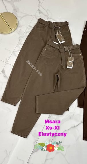 Jeansy Damskie , Size xs-xl,paczka 10szt ,1kolor