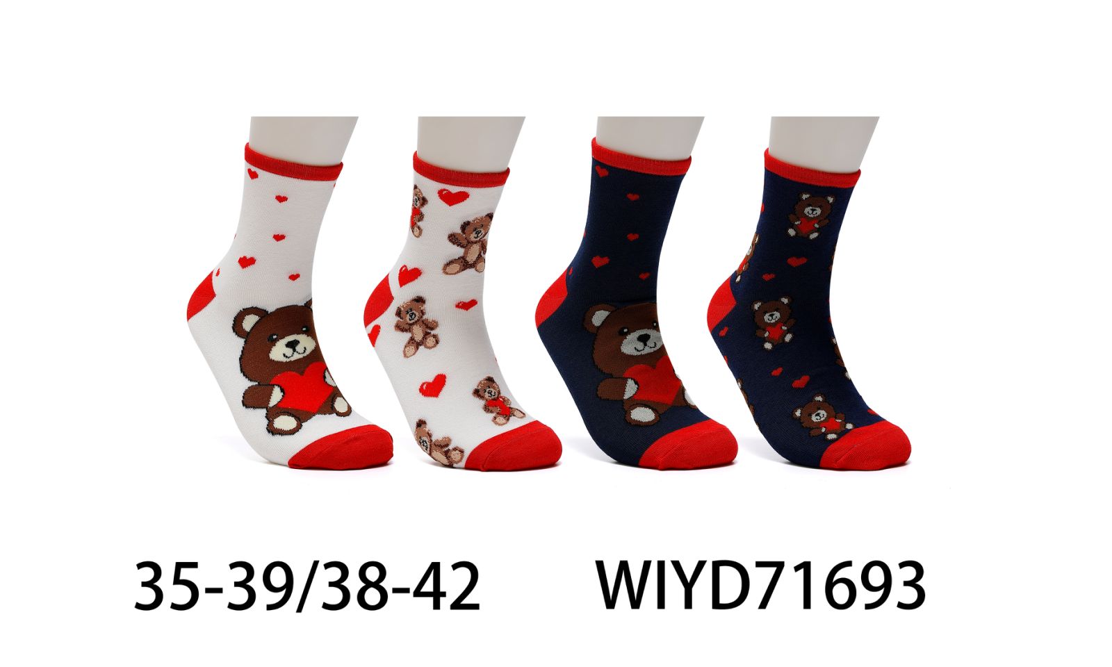 SKARPETY / STOPKI DAMSKIE .SIZE: 35-42, (40PAR/PACZKA) KOLOR JAK NA ZDZIĘCIU