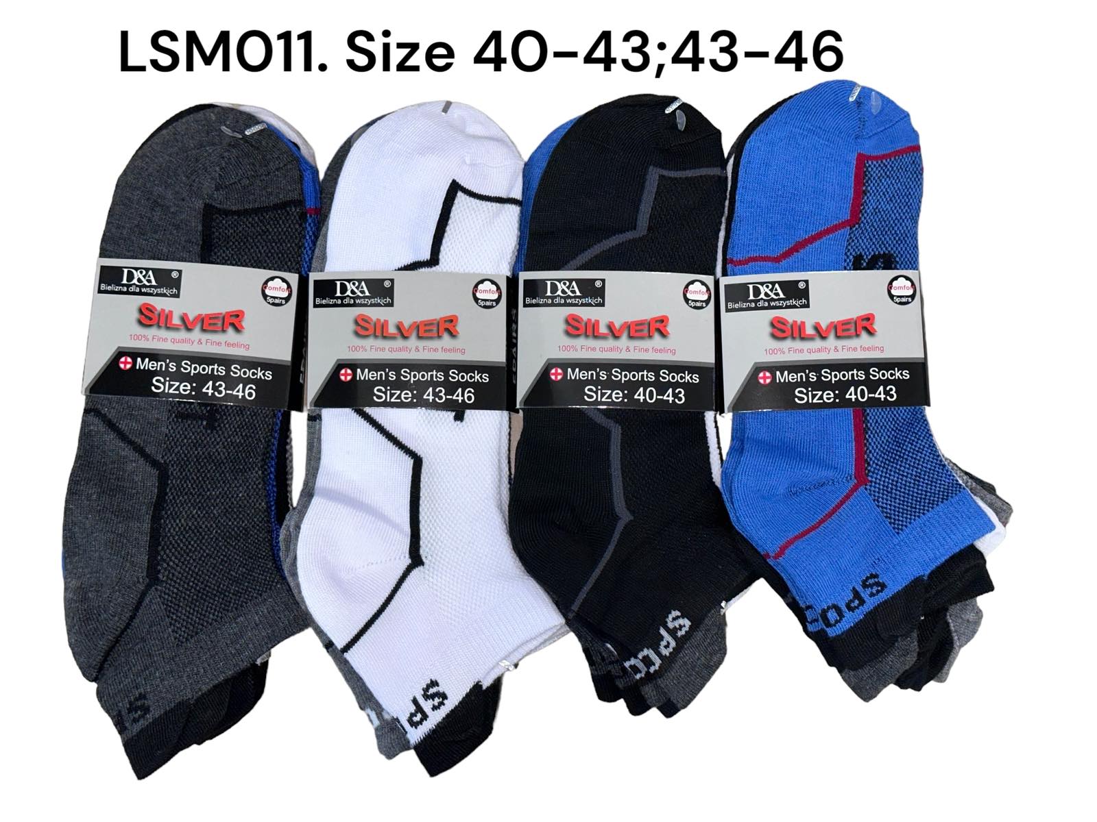 SKARPETY / STOPKI  MĘSKIE.SIZE: 40-46, (40PAR/PACZKA) KOLOR JAK NA ZDZIĘCIU