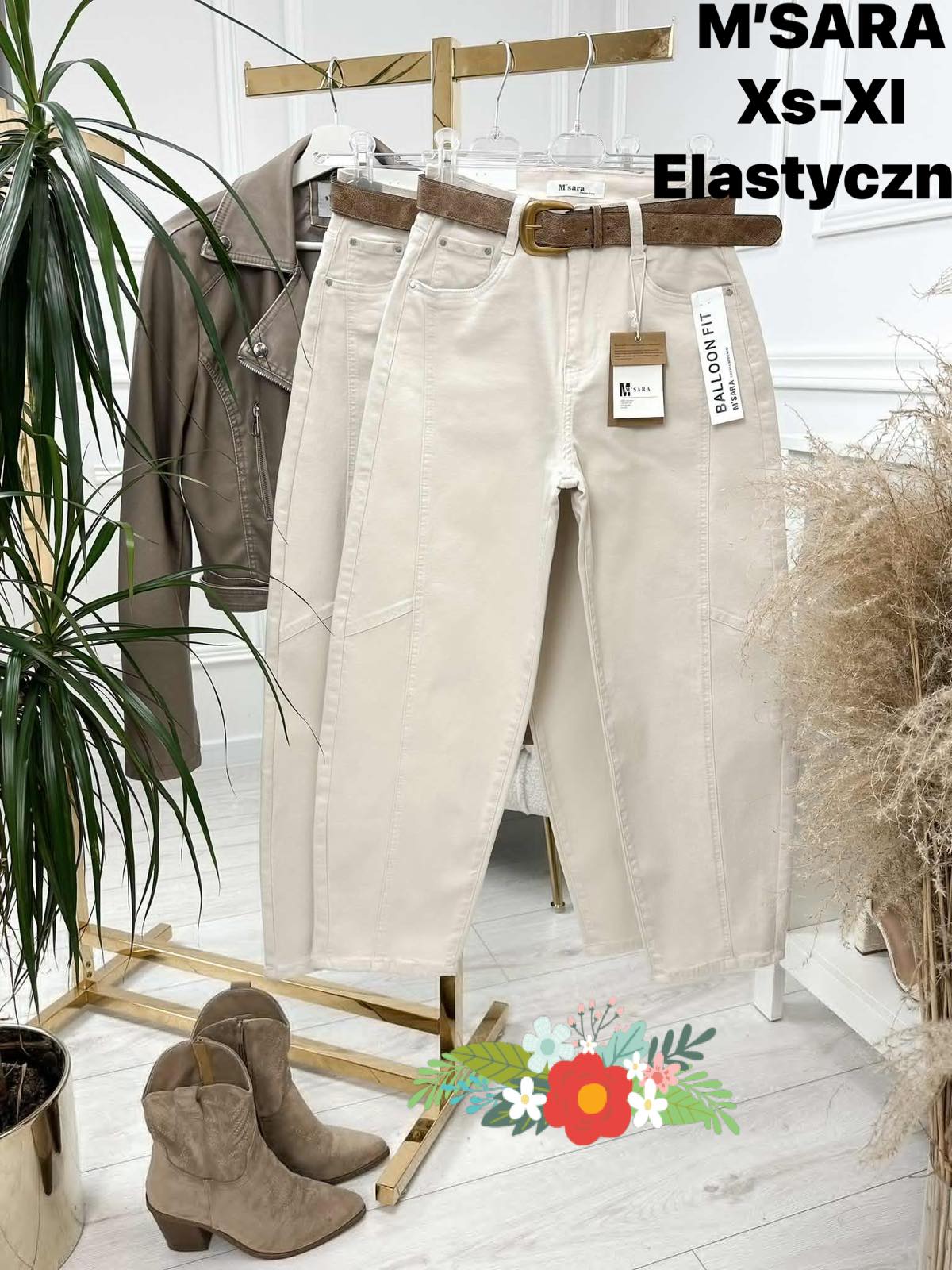 Jeansy Damskie , Size xs-xl,paczka 10szt ,1kolor