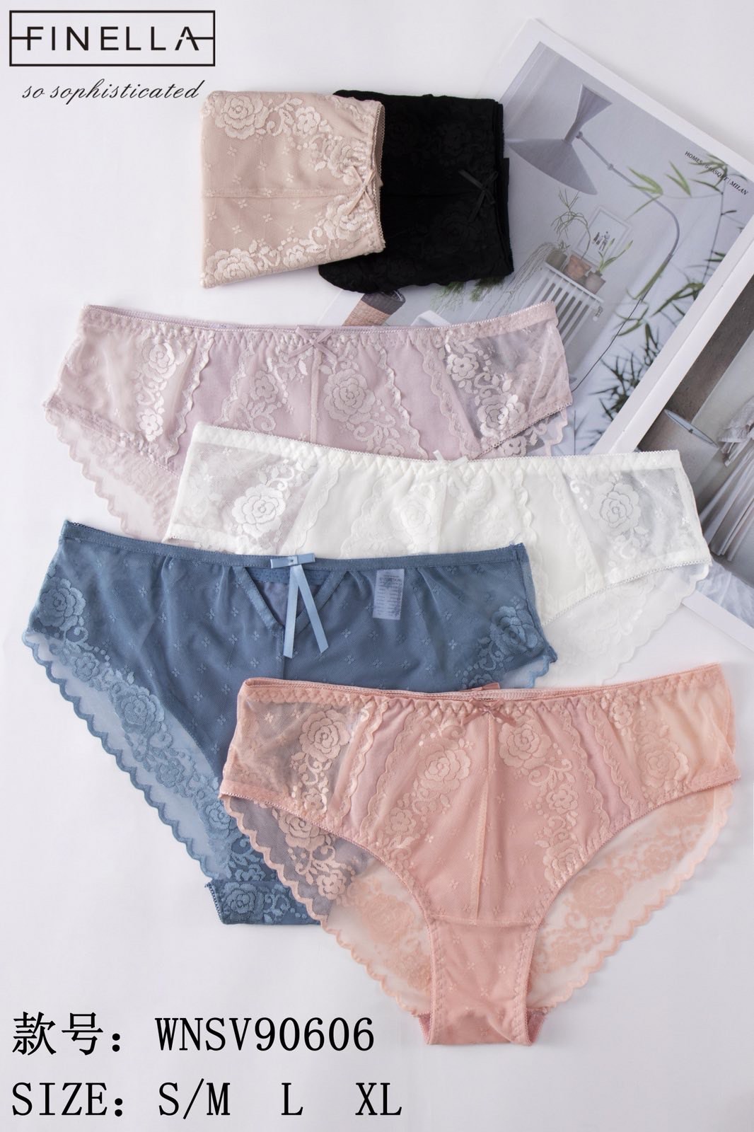 Majtki damskie , Size s-xl, paczka 24szt ,mix kolor