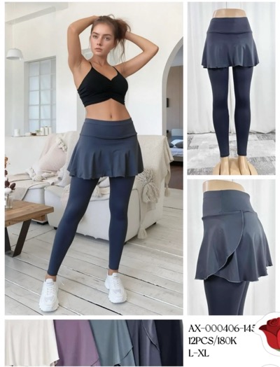 Legginsy Damskie , Size l-xl,paczka 12szt ,mix kolor