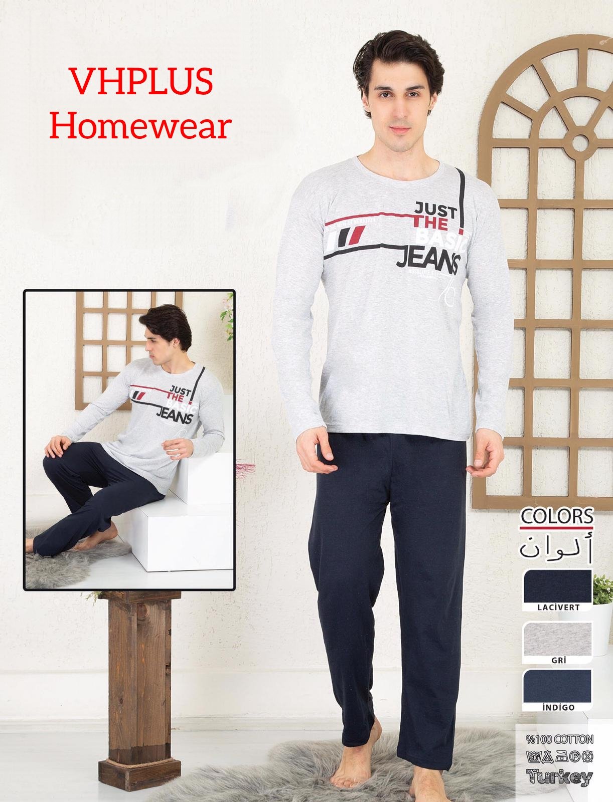 Piżama MĘSKA tureckie,size m-2xl,paczka 8szt ,1kolor