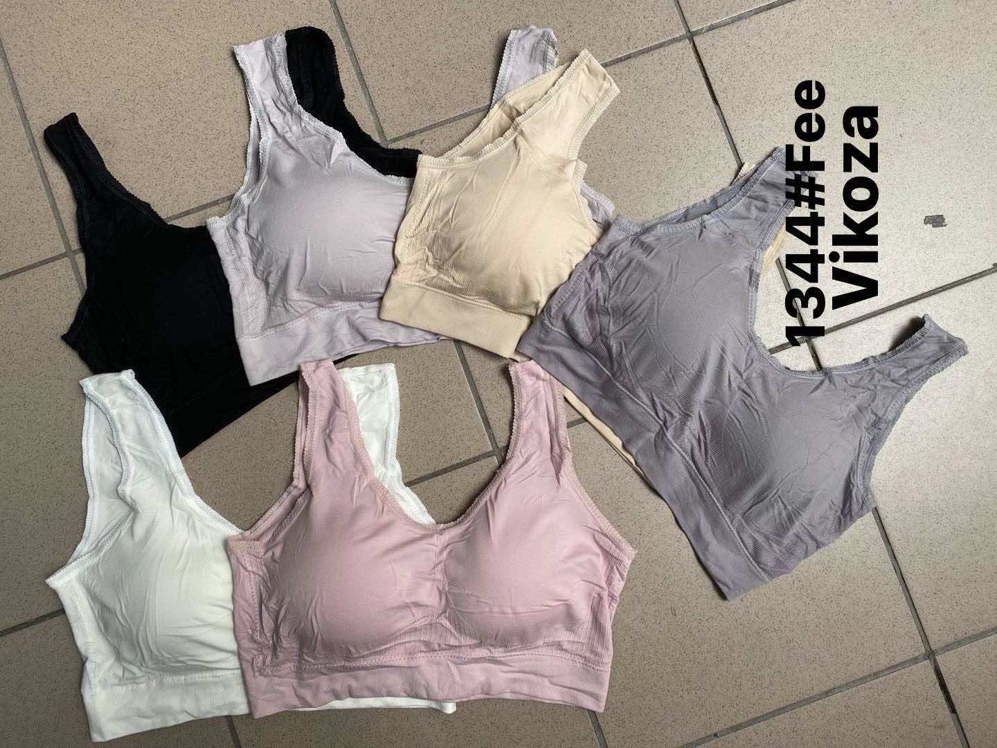 Biustonosz damskie, Miska free,paczka 12szt ,mix kolor