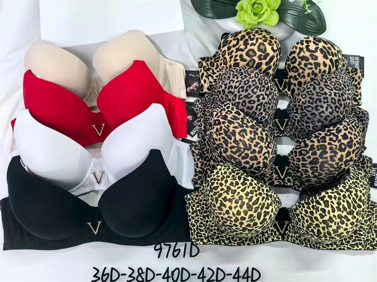 Biustonosz damskie, Miska D 36-44,paczka 6szt ,1kolor