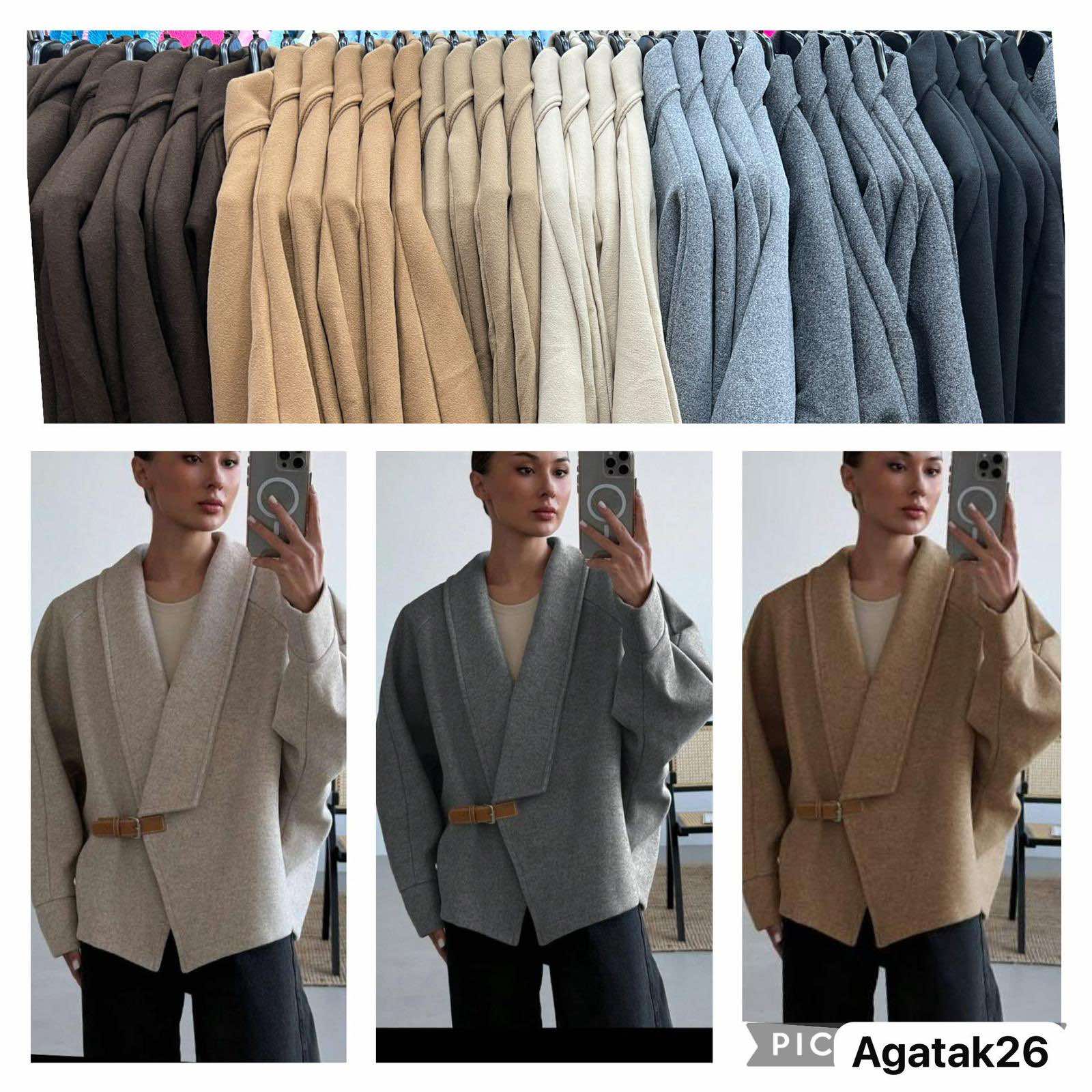 Bluzy Damskie Włoskie , Size uni, paczka 6szt ,mix kolor