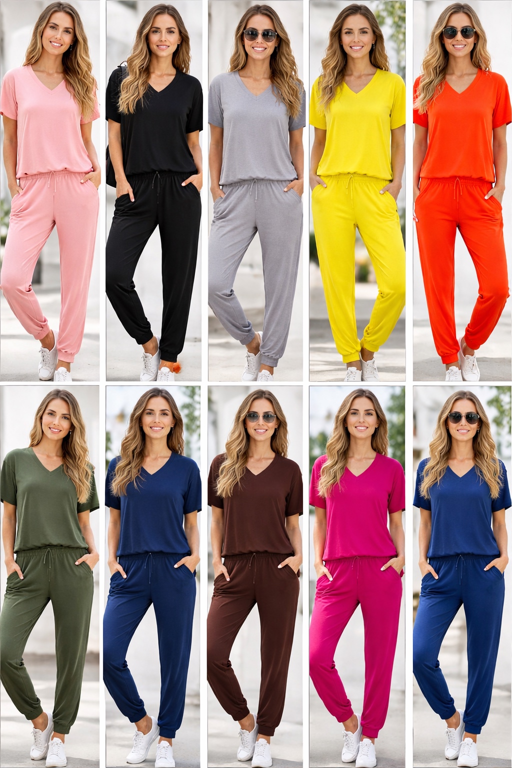 Spodnie  Damskie TURECKA , Size uni, paczka 6szt ,mix kolor