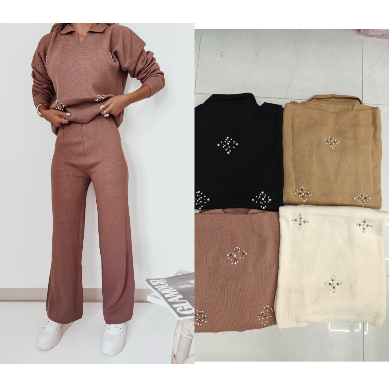 Komplety Damskie , Size uni, paczka 6szt ,mix kolor