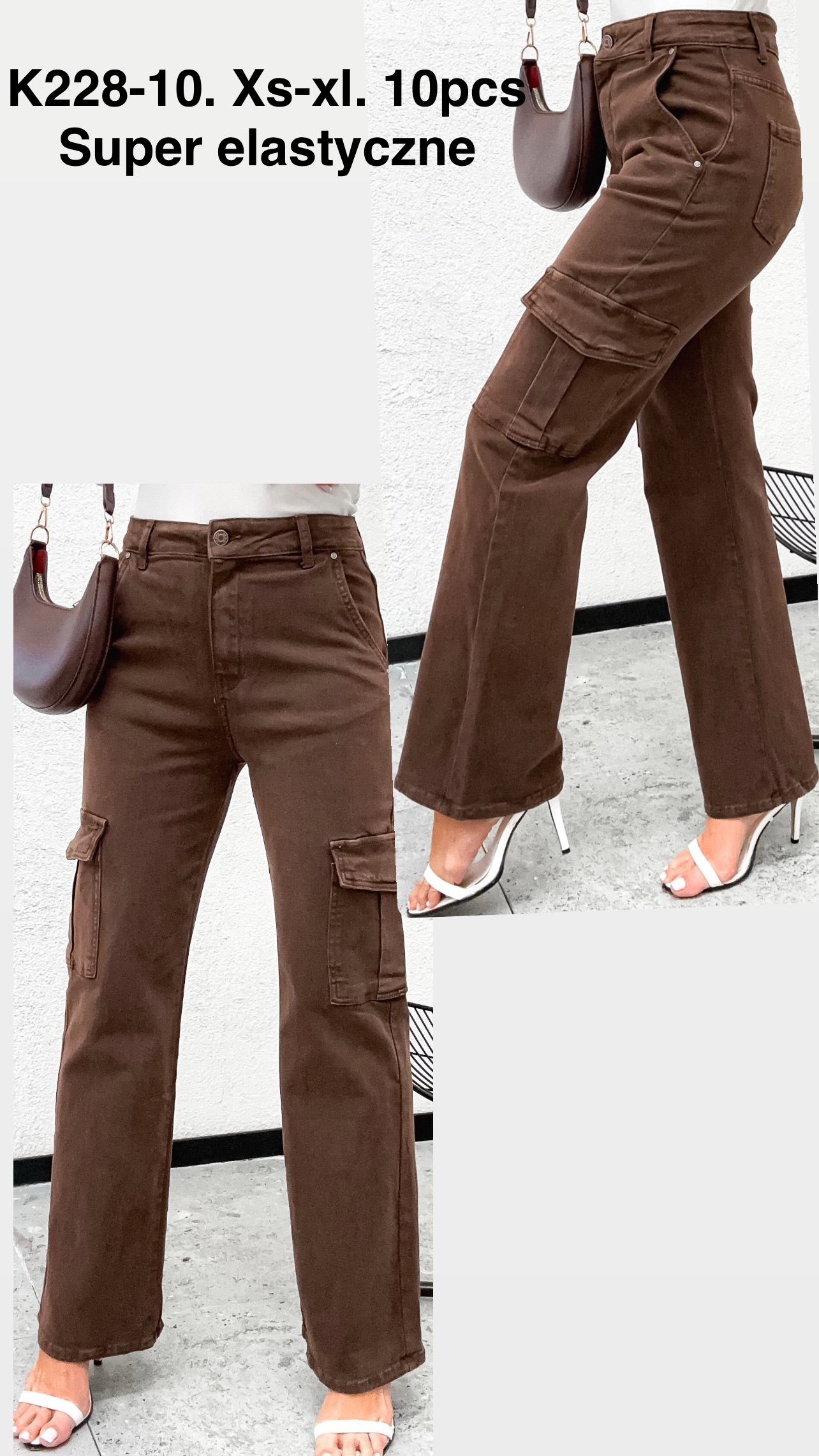 Jeansy damskie , Size xs-xl, paczka 10szt,1kolor