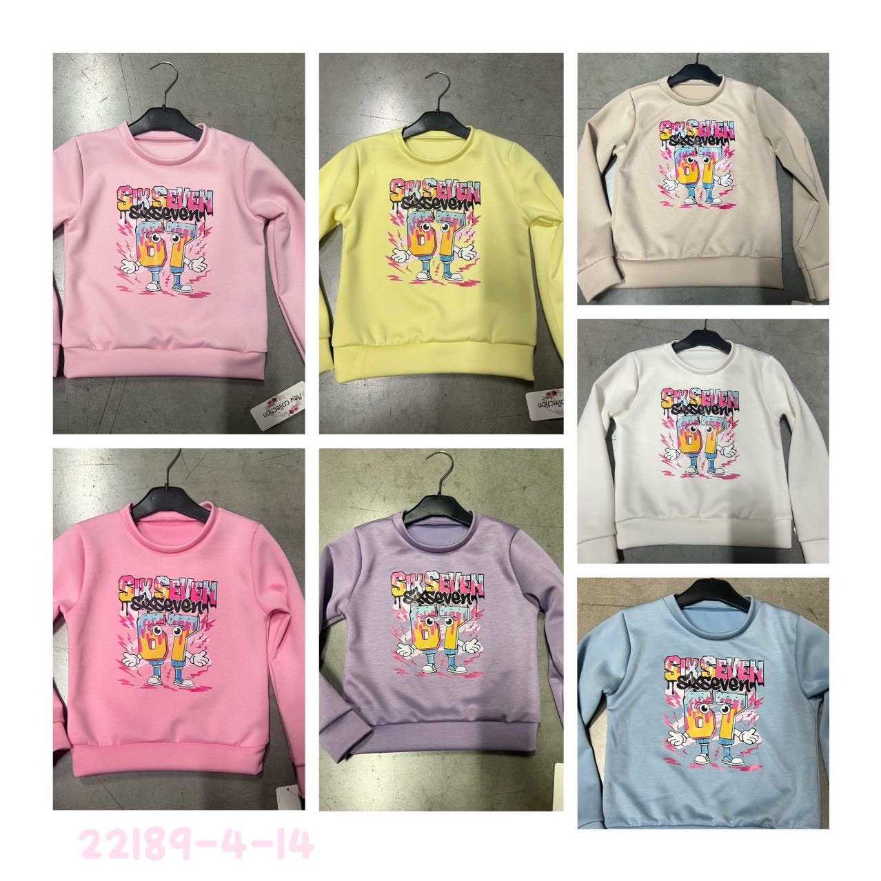 Bluzy DZIECIĘCA ,size 4-14 lat,paczka 6szt ,1kolor