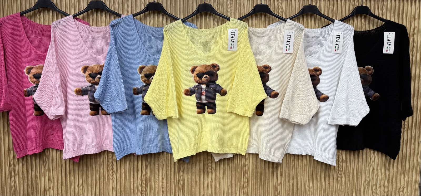 Swetry Damskie  WŁOSKA  , Size uni, paczka 6szt ,mix kolor