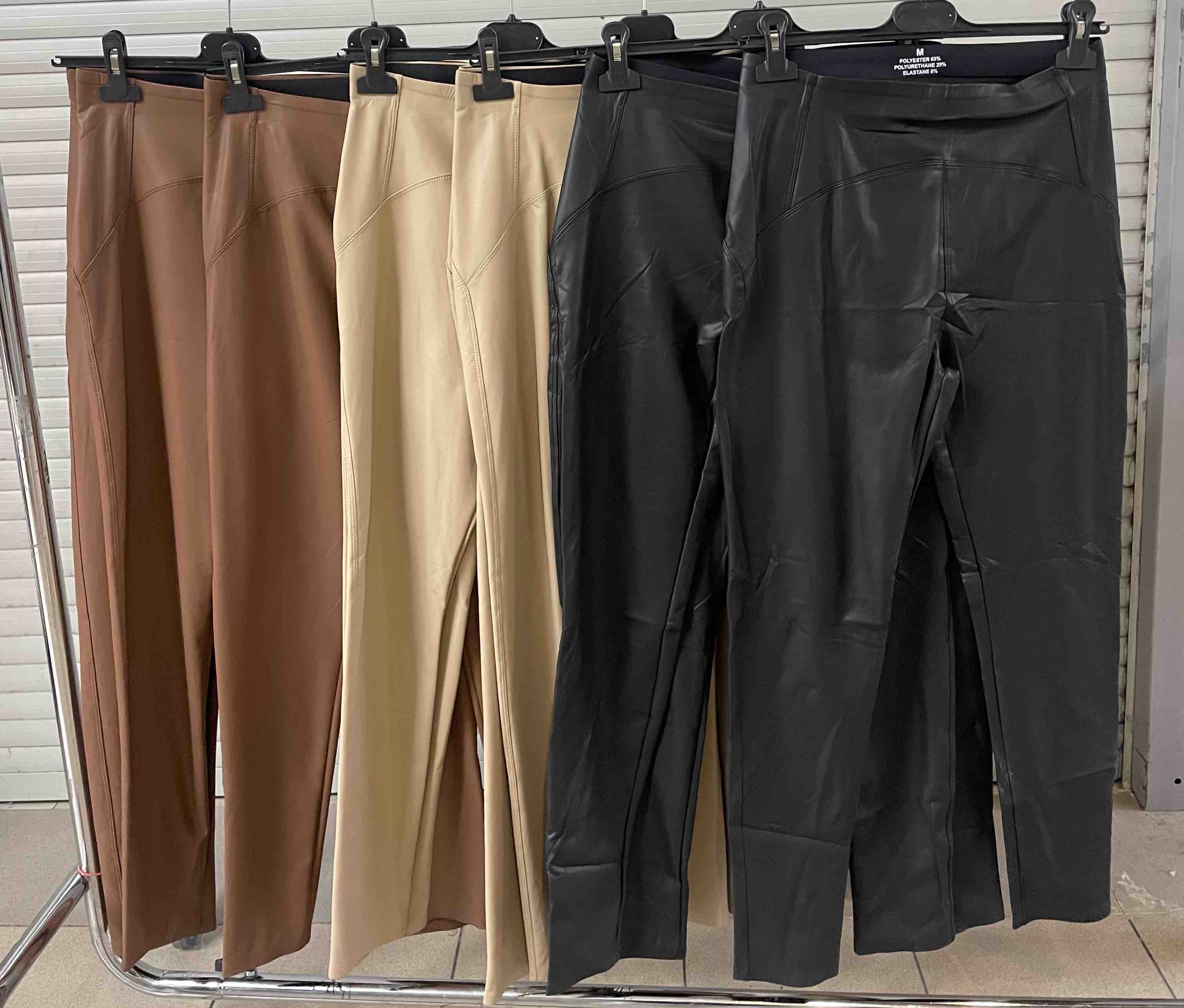 Spodnie Damskie WŁOSKA , Size uni, paczka 6szt ,mix kolor